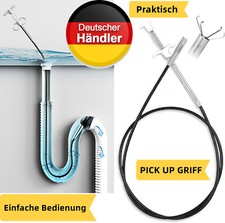 Rohrreinigungsspirale Rohrreinigungswelle Kanalreinigung Abflussreiniger Kralle