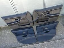 BMW E36 Touring Türpappen Türverkleidung Leder Schwarz beledert genäht Airbag