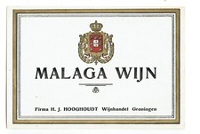 Vintage weinetikett malaga - vintage,