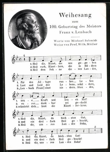 Weihesang zum 100 - ak,