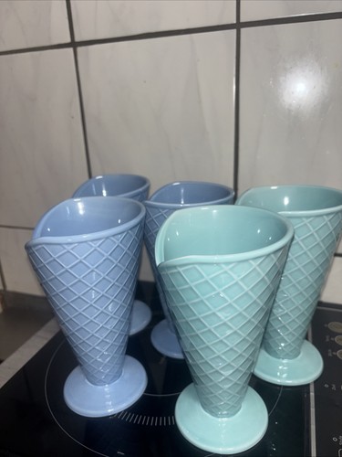 Eisbecher dessertbecher waffel - eisbecher,
