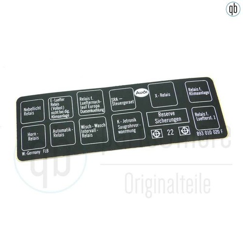 Original audi aufkleber - original,