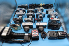 #SE4481# Konvolut DDR Kamera Werra matic, Praktica, Altix, Beirette *bitte lesen