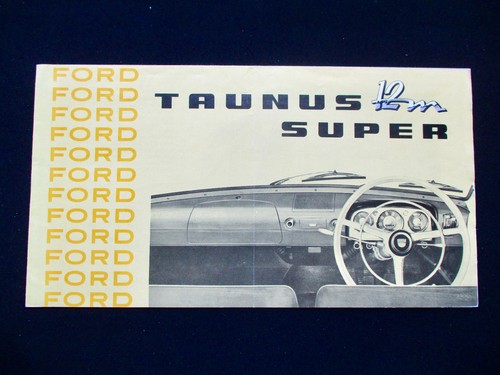 Ford streifen taunus 12m super - 12m,