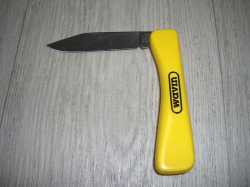 Taschenmesser gelb von wavin