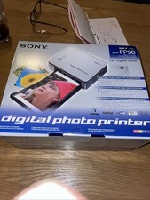 Originalverpackter Sony DPP-FP30 Fotodrucker verpackt mit Anleitung und Netzteil