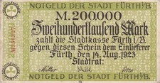 Fürth - Stadt - 200 Tausend