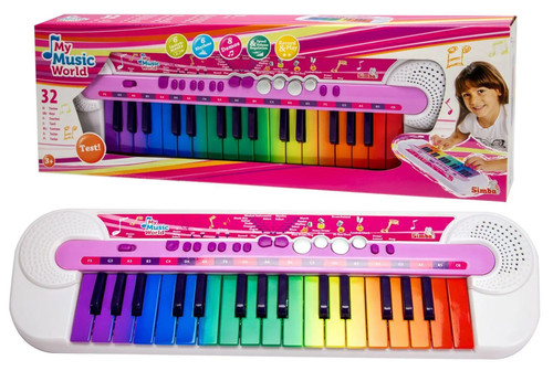 Music world girls keyboard - my,