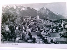 Sondhofen mit Ordensburg. AK s/w ungel., Ortsansicht, Gebäudeansichten, Panorama