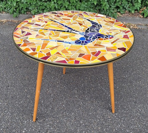 50er nierentisch glas - nierentisch,