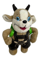 Hörni Plüschtier Maskottchen Plüschtier Ziege Steinbock ca. 14 cm gebraucht