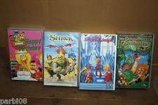 4 VHS Filme  Schneekönigin