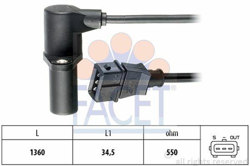 Facet kurbelwellensensor für - kurbelwellensensor,