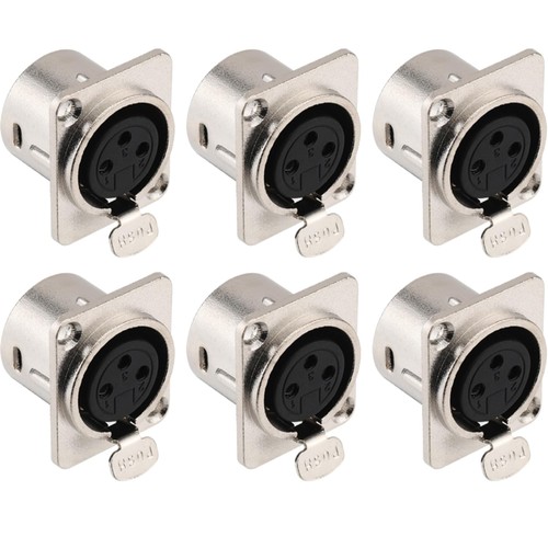 Xlr buchsenstecker polig - xlr-buchsenstecker, 3-polig