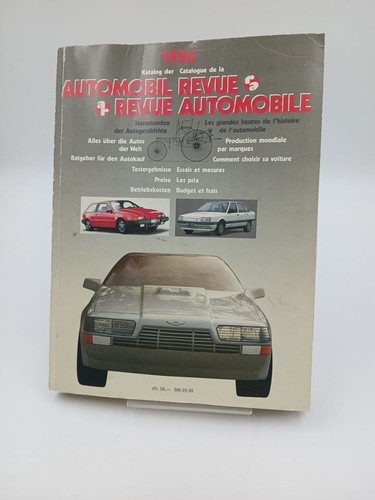 Automobil revue katalog 1986 - automobil,