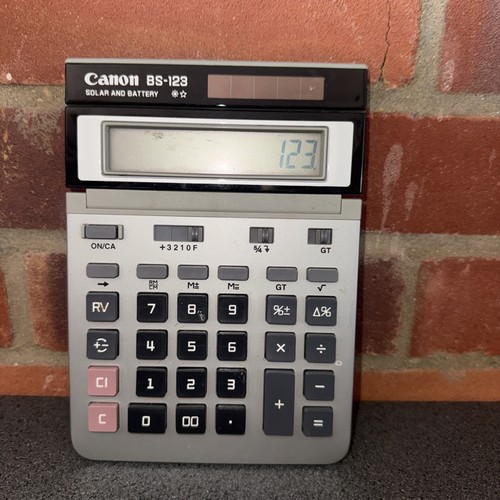 Canon 123 taschenrechner - bs-123,