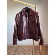 Sam Walker Flying Togs Highwayman Leather Vintage Jacket Size UK/US 36