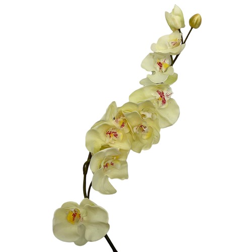 Deko orchidee hellgelb 110 - deko,