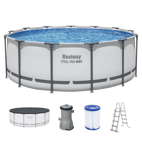 Bestway 396x122 steel - bestway, max