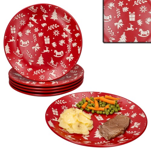 6er set advent speiseteller - 6er,