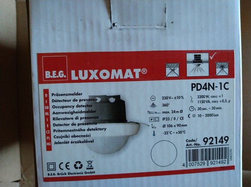 Luxomat pd4n 1c - pd4n, -1c