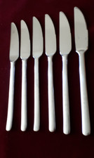 6 x Ikea Data Edelstahl Tafelmesser 23 cm .