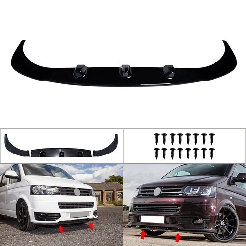Hochglanz schwarz frontspoiler - hochglanz,