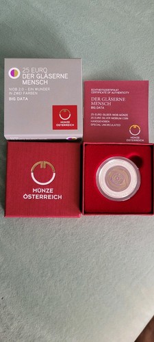 Euro münze der gläserne - münze,
