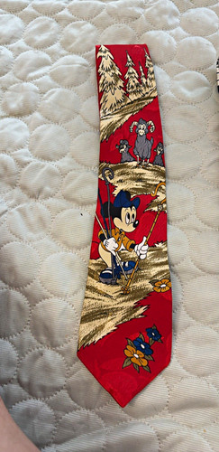 Vintage mickey mouse krawatte - vintage,