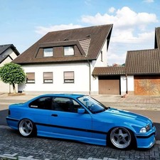 BMW E36 COUPE FELONY GFK KOTFLÜGELVERLÄNGERUNGEN mit TÜV-Papieren