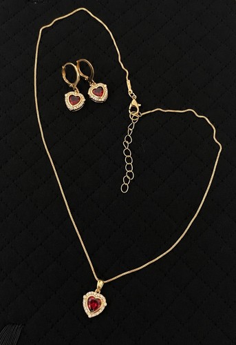 Schmuckset kette und - schmuckset, (kette