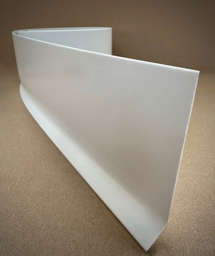 Weiße flexible pvc sitz - m,