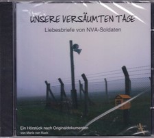 Liebesbriefe NVA Soldaten Hörstück CD Originaldokumente DDR Versäumte Tage K1941