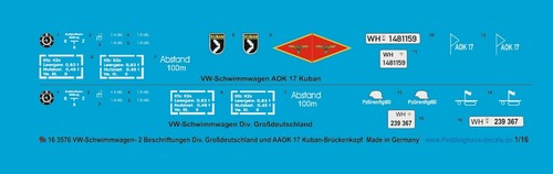 Peddinghaus decals 3576 - peddinghaus-decals, 1/16