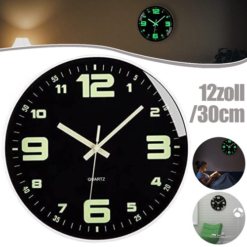 Beleuchtet wanduhr ohne - beleuchtet,