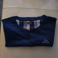 Longsleeve Langarmshirt von Kappa L dunklelblau neuwertig ungetragen Baumwolle