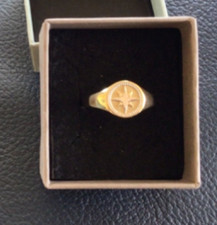 Herren siegelring gold 333 neu - gold,