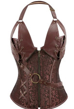 Fasching Damen Corsage Gothic Steampunk