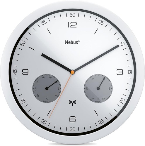 Mebus wanduhr mit radio - mebus,