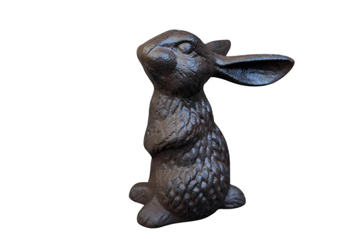 Gartenfigur hase schauend - hase,