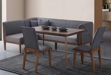 Stilvolle Graue Esszimmer