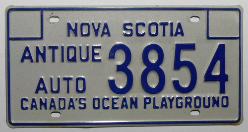 Canada nummernschild aus - aus, nova