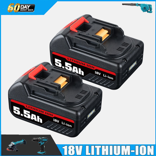 Für makita akku - 2x, 5,5ah