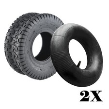 2pcs Stück Reifen 15x6.00-6 4PR Reifen für Rasentraktor Aufsitzmäher