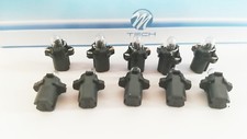 10 Stück M-Tech Bax 12V 1,2W B8.3d Kunststoff Sockellampe schwarz        M55w