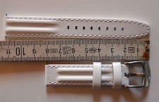 Neu Uhrenarmband 16mm weiß  Leder Camel Active  FE20316.10QPA #100