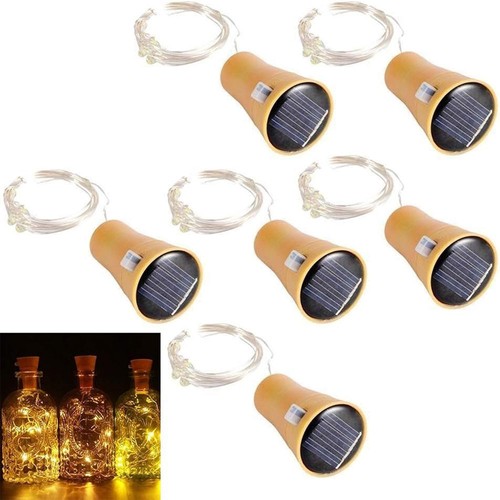 10tlg solar flaschen leds - 4/10tlg,