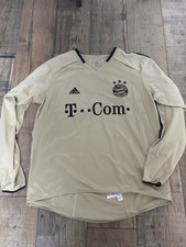FC Bayern München Trikot originalMatchworn seltenLangarm Gr. XL Saison 2005/2006