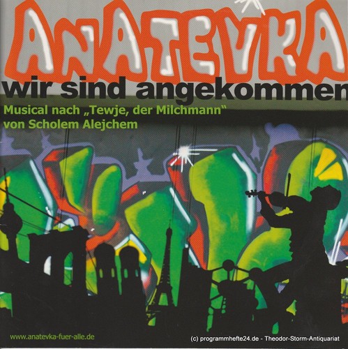 Programmheft anatevka - programmheft,