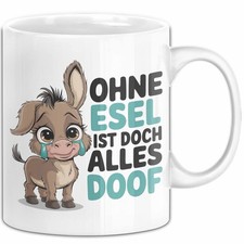 Esel tier tasse - esel,